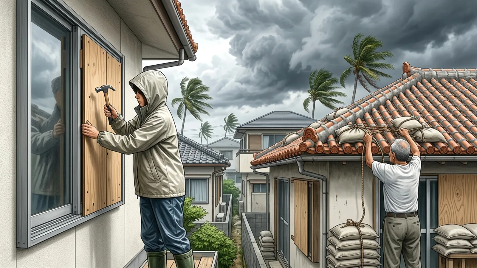 Bão số 9 cực mạnh tiến vào Okinawa: Cảnh báo nghiêm trọng cho quần đảo Sakishima