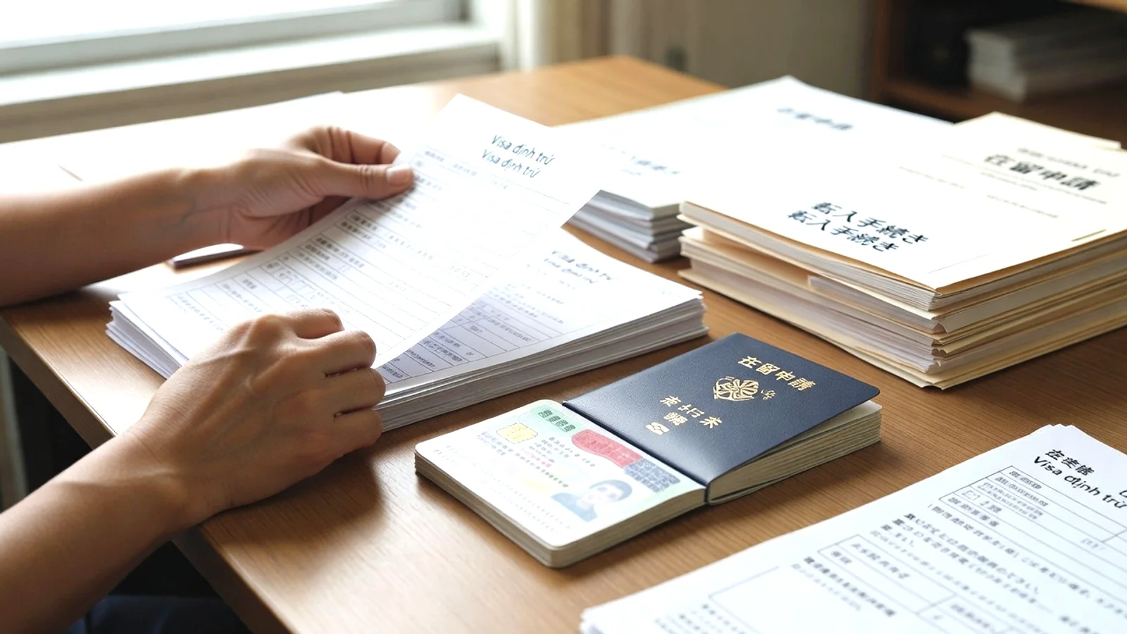 Cách làm visa định trú ở Nhật