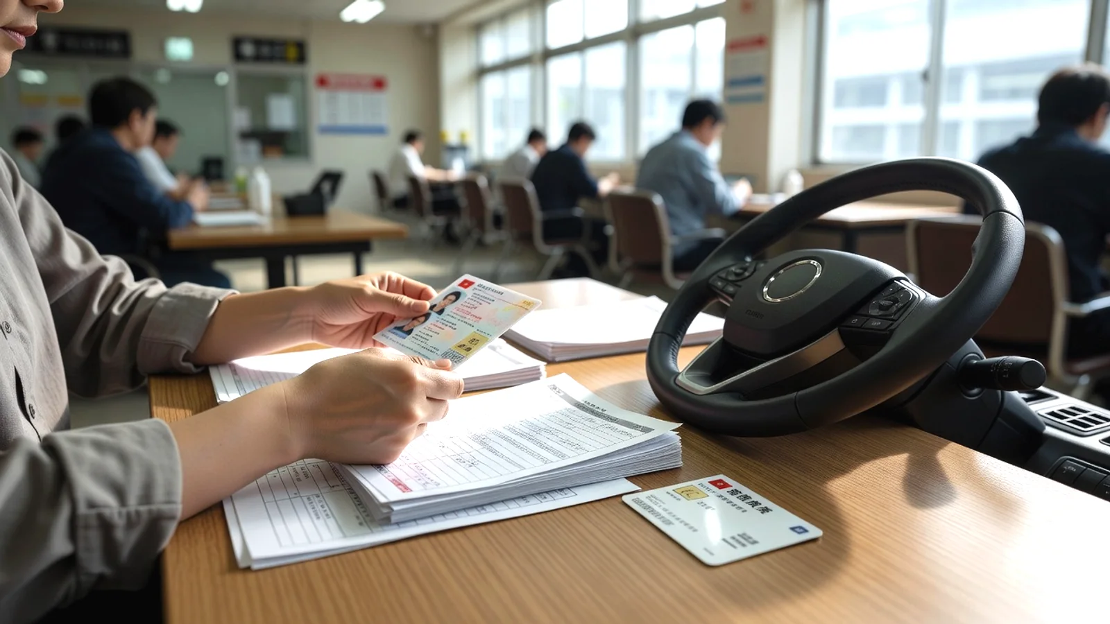 Đổi bằng lái VN sang Nhật: giấy tờ và thi