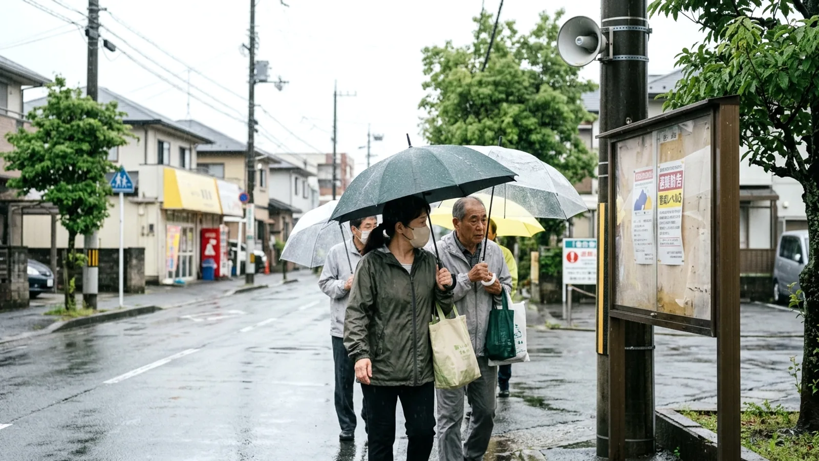 Fukuoka: Kitakyushu ban hành cảnh báo sơ tán cấp độ 3 do mưa lớn