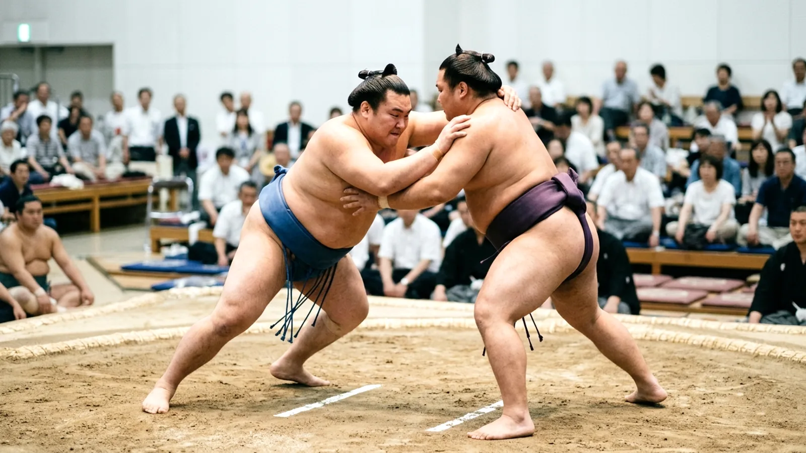 Giải đấu Sumo Nagoya: Sức khỏe đô vật hàng đầu tạo nên kịch tính