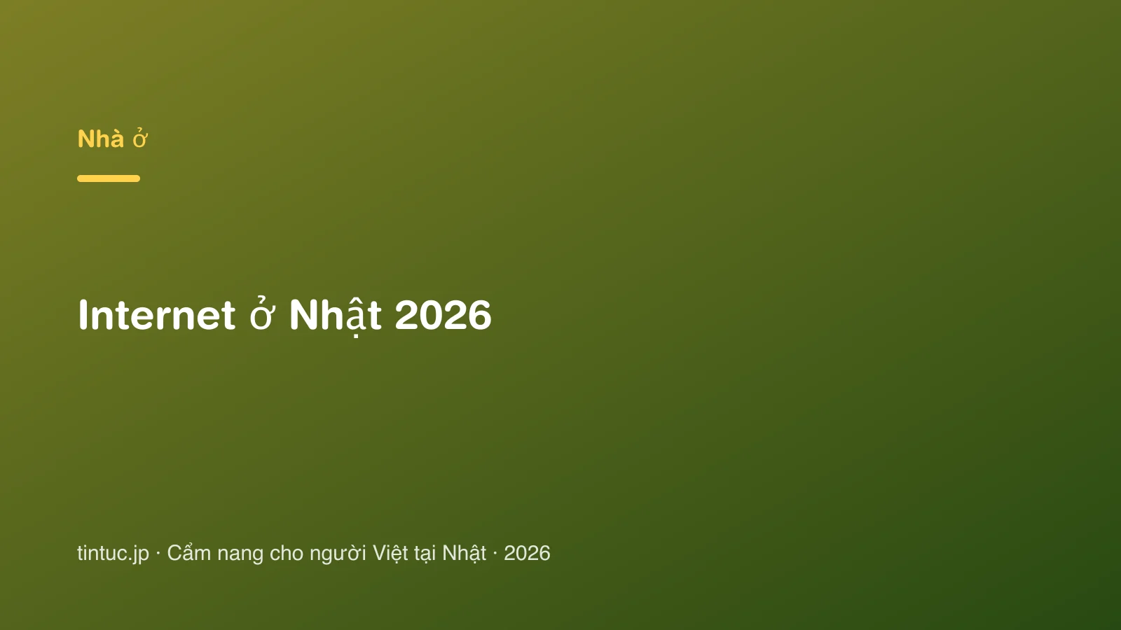 Internet ở Nhật 2026