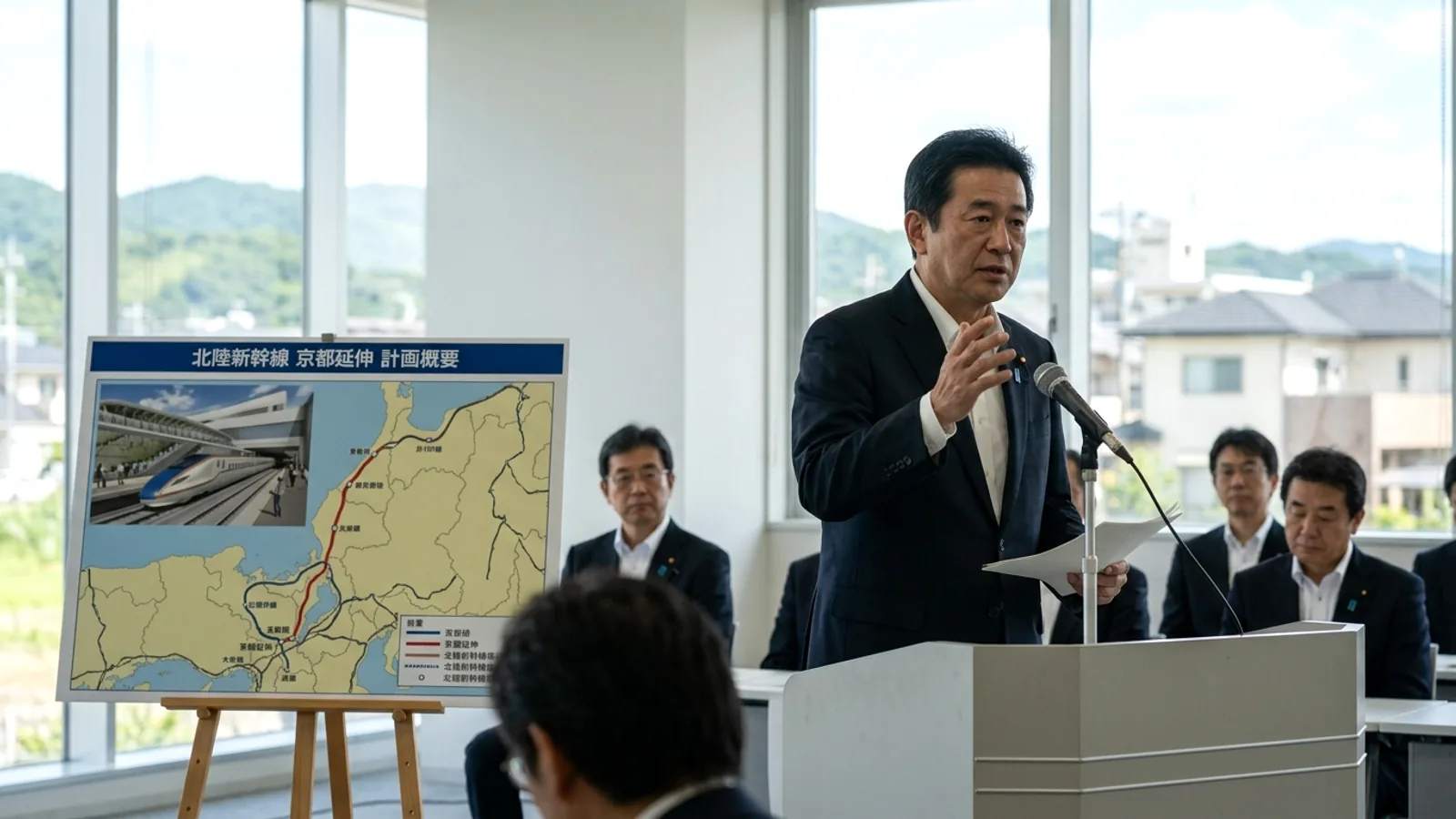 Mở rộng Shinkansen Hokuriku: Chính quyền Kyoto bày tỏ lo ngại về dự án