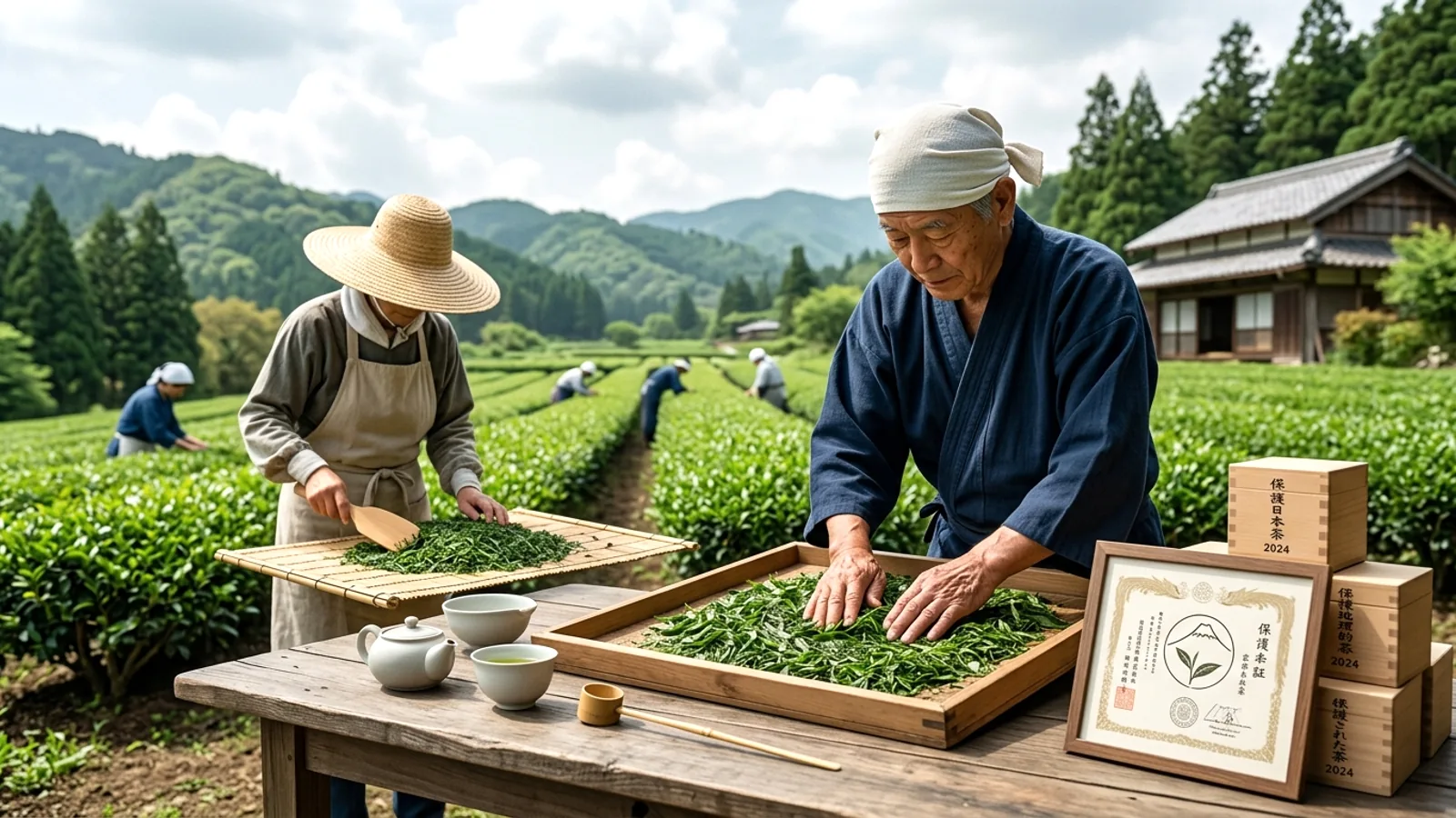 Nhật Bản đăng ký Trà Nhật Bản dưới hệ thống bảo hộ chỉ dẫn địa lý