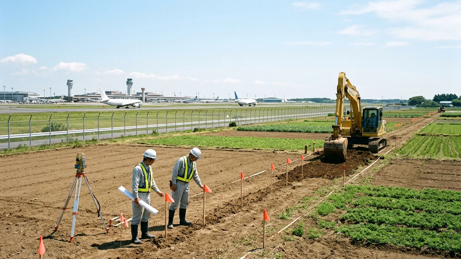 Sân bay Narita chuẩn bị trưng dụng đất để mở rộng đường băng mới