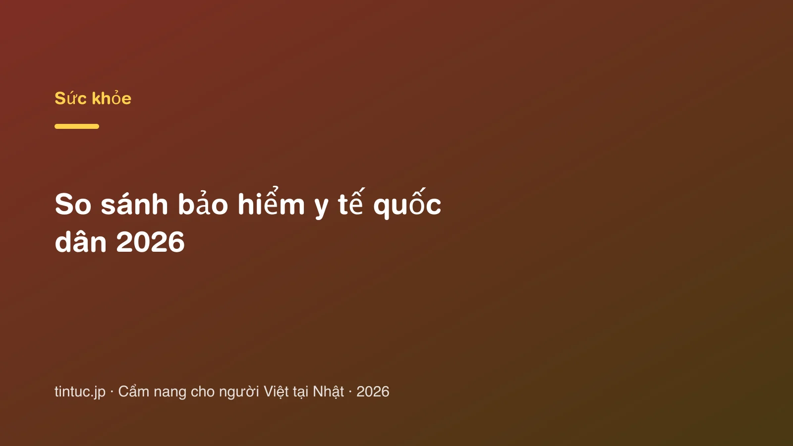 So sánh bảo hiểm y tế quốc dân 2026