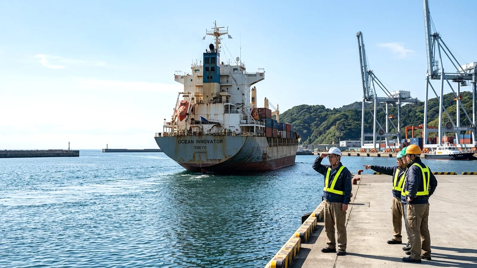 Tàu container Nhật Bản bị hư hại đã an toàn rời Vịnh Ba Tư qua eo biển Hormuz