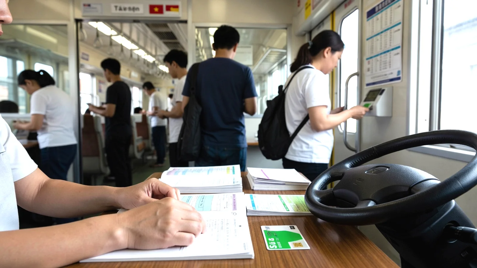 Tàu điện ở Nhật 2026